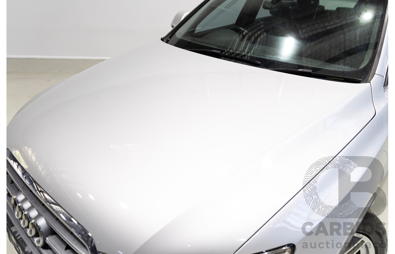 06/2014 Audi Sq5 3.0 TDI Quattro (AWD) 8R 5d Wagon Silver 3.0L