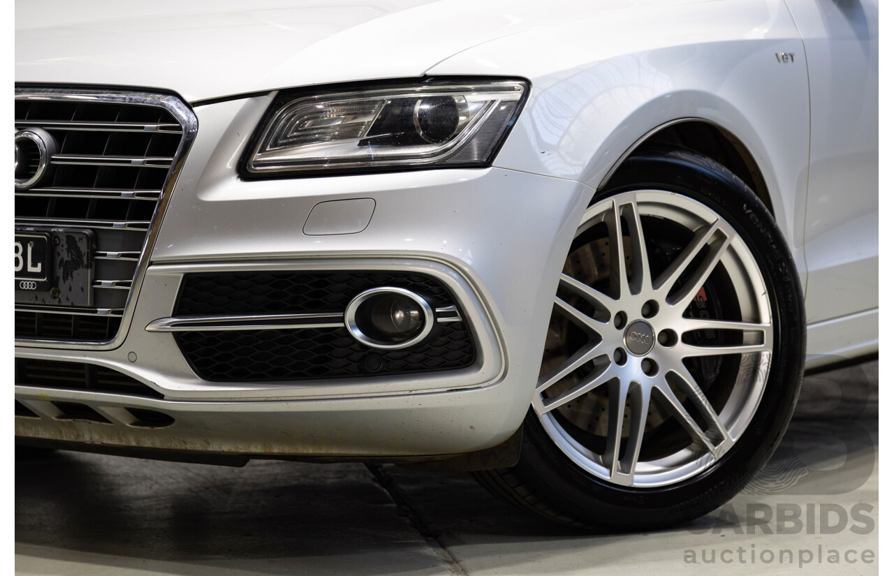 06/2014 Audi Sq5 3.0 TDI Quattro (AWD) 8R 5d Wagon Silver 3.0L