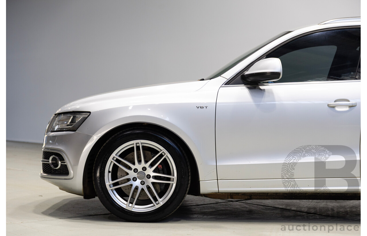 06/2014 Audi Sq5 3.0 TDI Quattro (AWD) 8R 5d Wagon Silver 3.0L
