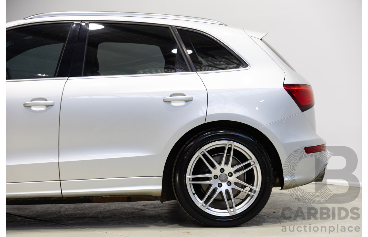 06/2014 Audi Sq5 3.0 TDI Quattro (AWD) 8R 5d Wagon Silver 3.0L