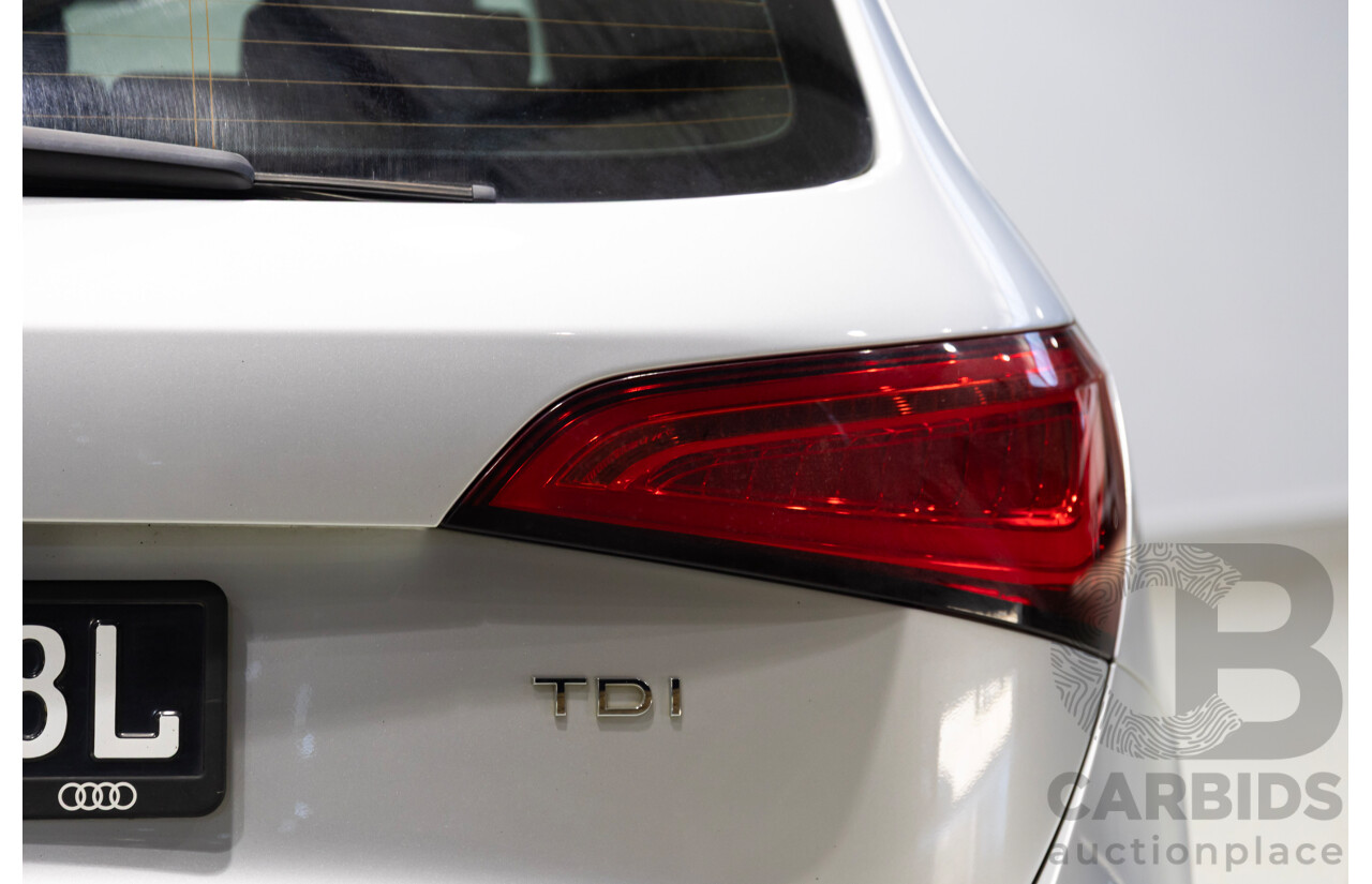 06/2014 Audi Sq5 3.0 TDI Quattro (AWD) 8R 5d Wagon Silver 3.0L