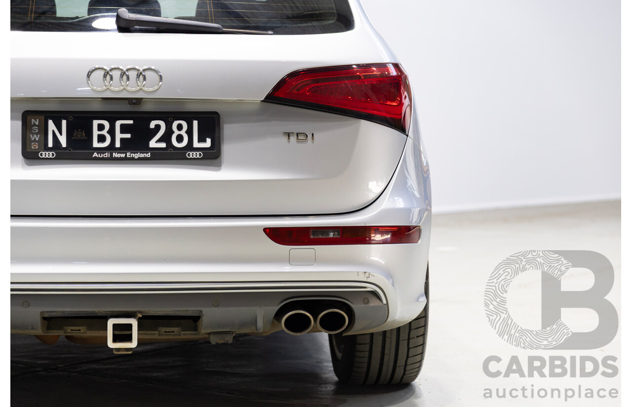 06/2014 Audi Sq5 3.0 TDI Quattro (AWD) 8R 5d Wagon Silver 3.0L