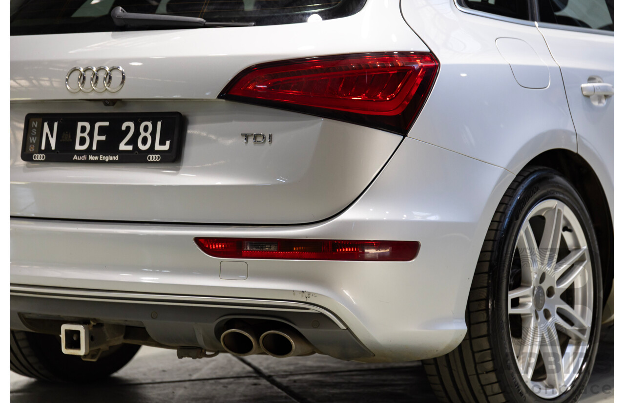 06/2014 Audi Sq5 3.0 TDI Quattro (AWD) 8R 5d Wagon Silver 3.0L
