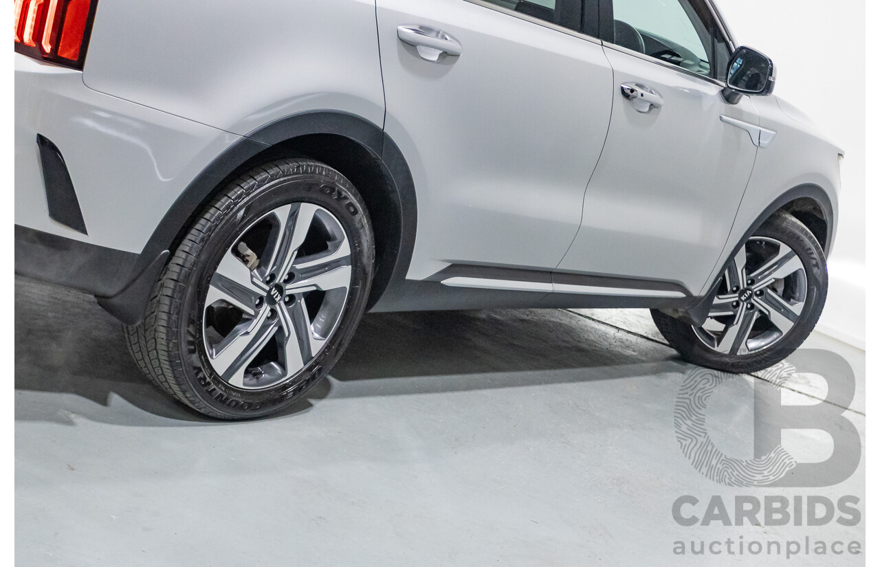 1/2021 Kia Sorento Sport+ MQ4 MY21 4d Wagon Silky Silver V6 3.5L - 7 Seater