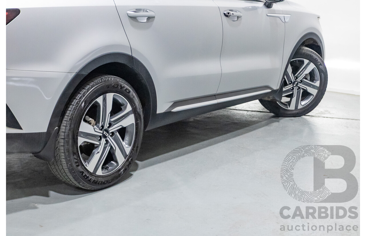 1/2021 Kia Sorento Sport+ MQ4 MY21 4d Wagon Silky Silver V6 3.5L - 7 Seater
