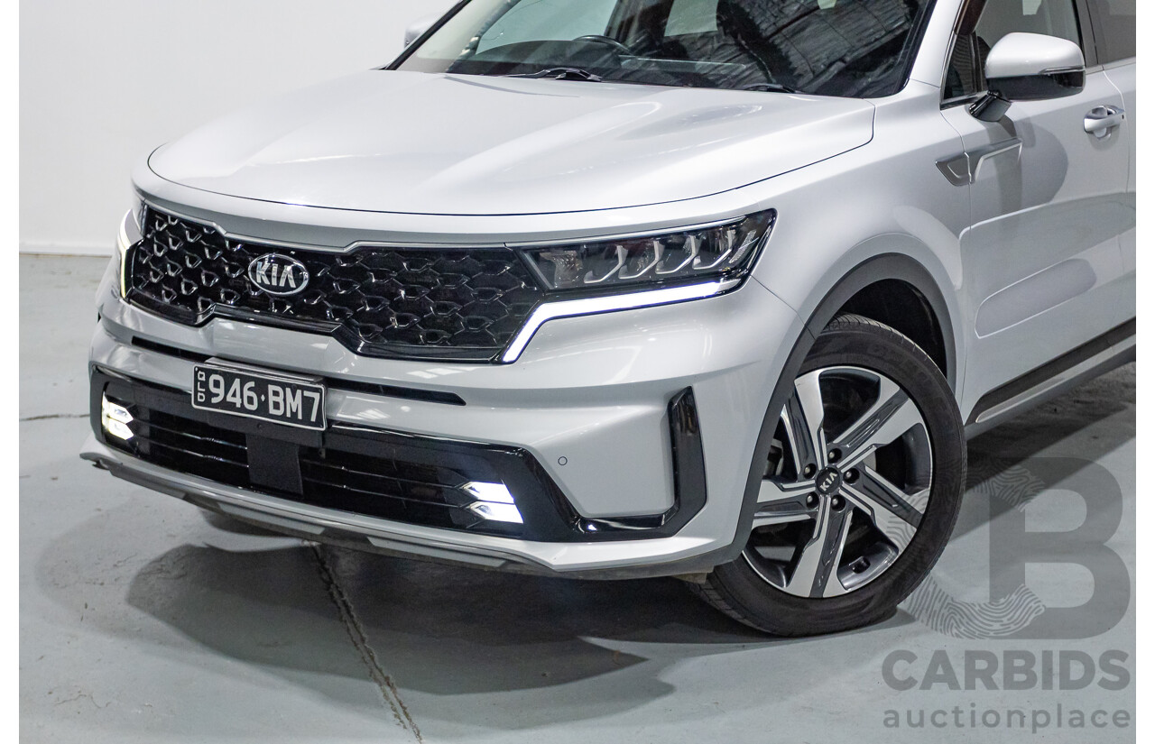 1/2021 Kia Sorento Sport+ MQ4 MY21 4d Wagon Silky Silver V6 3.5L - 7 Seater