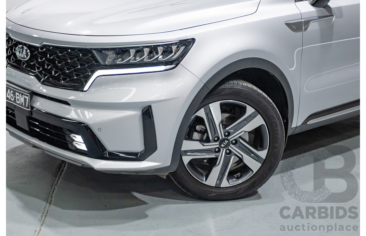 1/2021 Kia Sorento Sport+ MQ4 MY21 4d Wagon Silky Silver V6 3.5L - 7 Seater