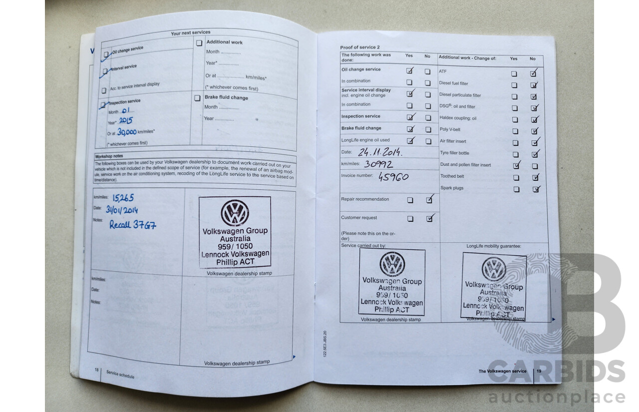 01/2013 Volkswagen Jetta 118 TSI 1KM MY12 4d Sedan null 1.4L