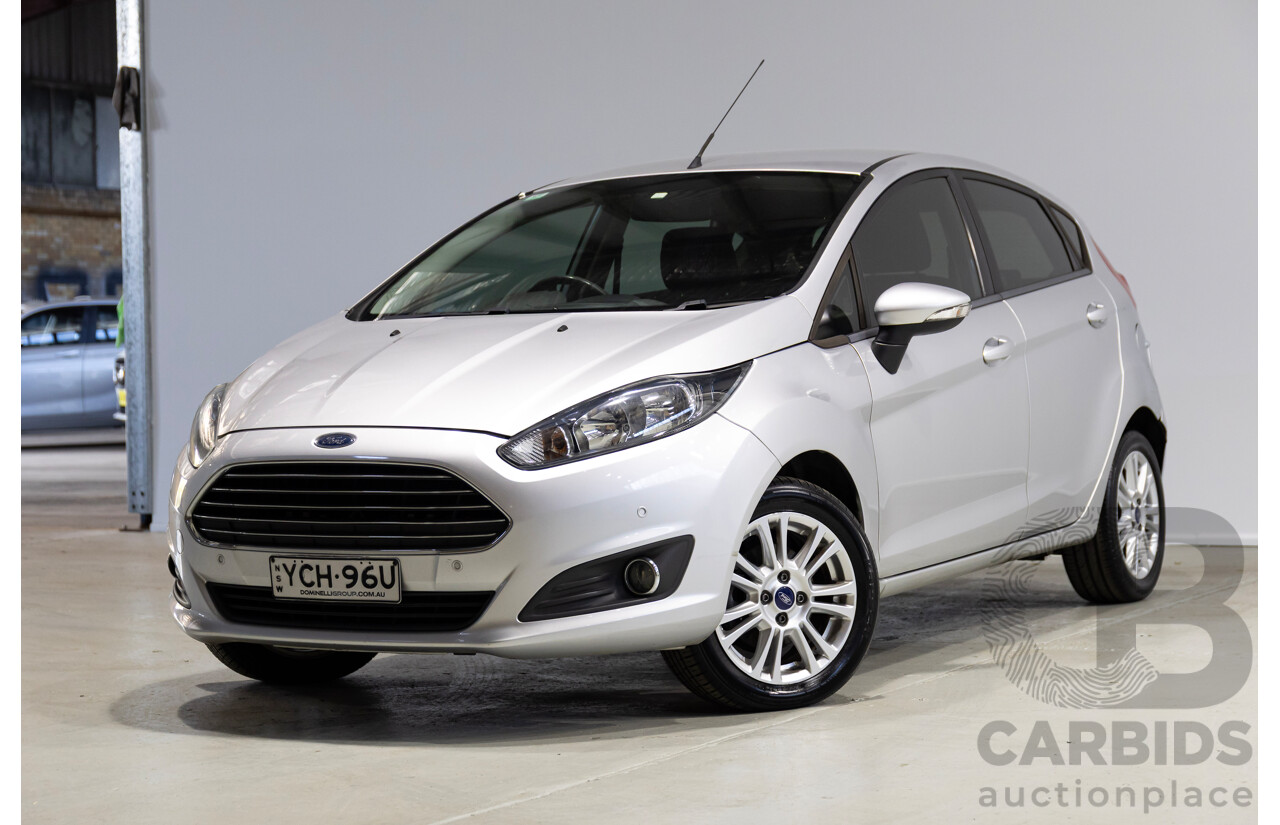 10/2014 Ford Fiesta Trend WZ 5d Hatchback Silver 1.5L