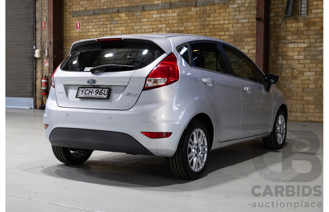 10/2014 Ford Fiesta Trend WZ 5d Hatchback Silver 1.5L