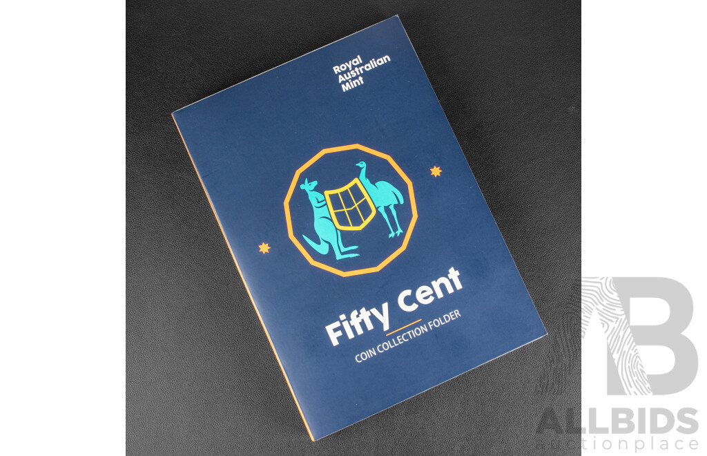 Australian RAM Fifty Cent Coin Collection Folder
