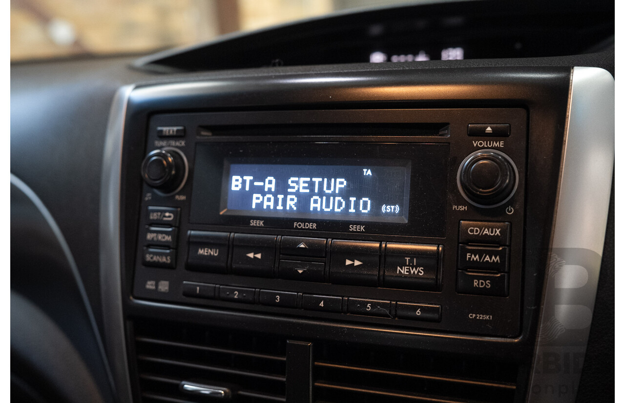 07/2012 Subaru Forester X (AWD) MY12 4d Wagon White 2.5L