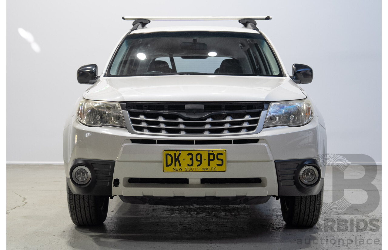 07/2012 Subaru Forester X (AWD) MY12 4d Wagon White 2.5L
