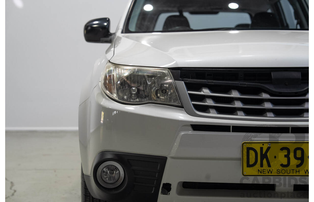 07/2012 Subaru Forester X (AWD) MY12 4d Wagon White 2.5L