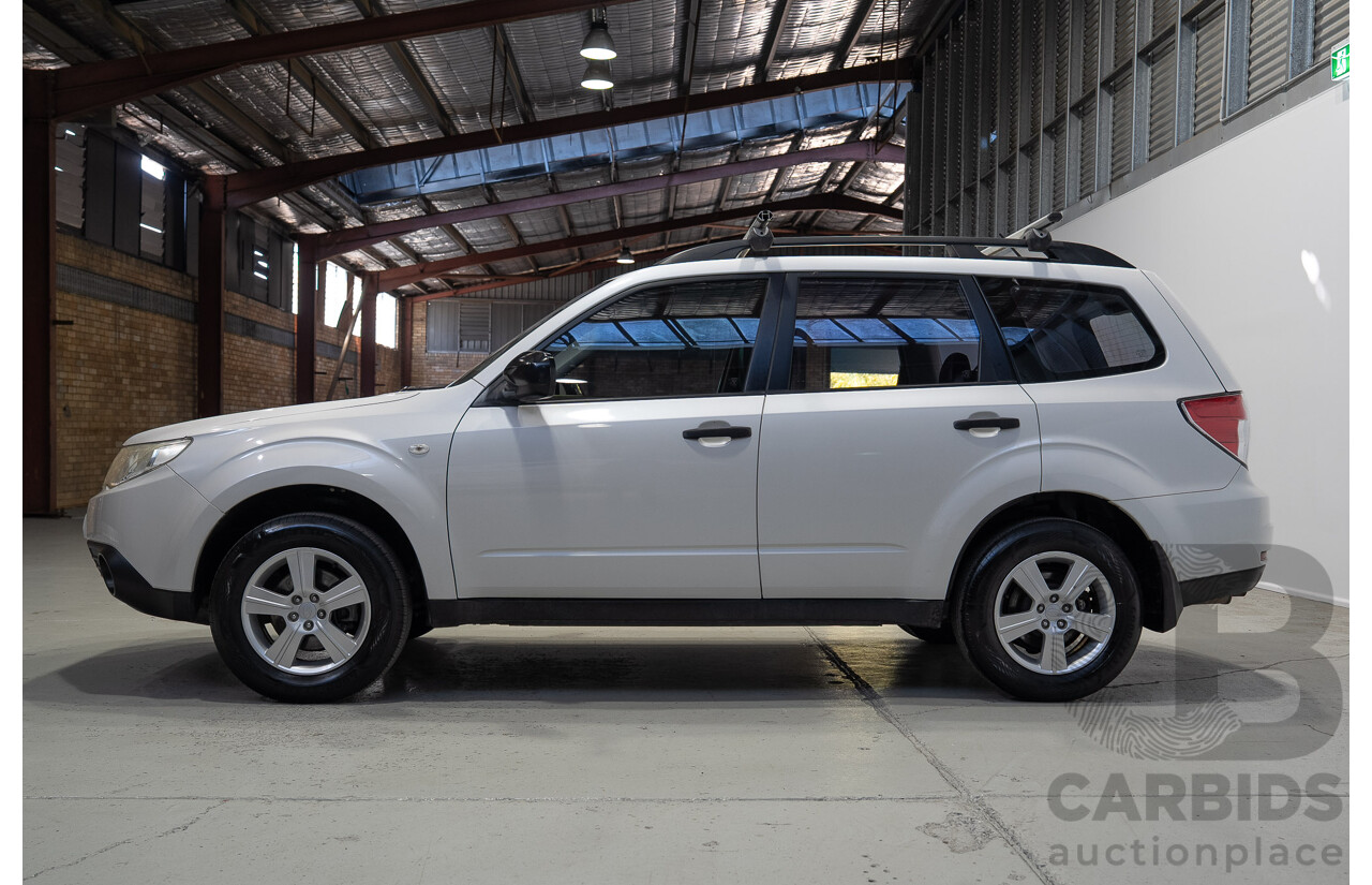 07/2012 Subaru Forester X (AWD) MY12 4d Wagon White 2.5L