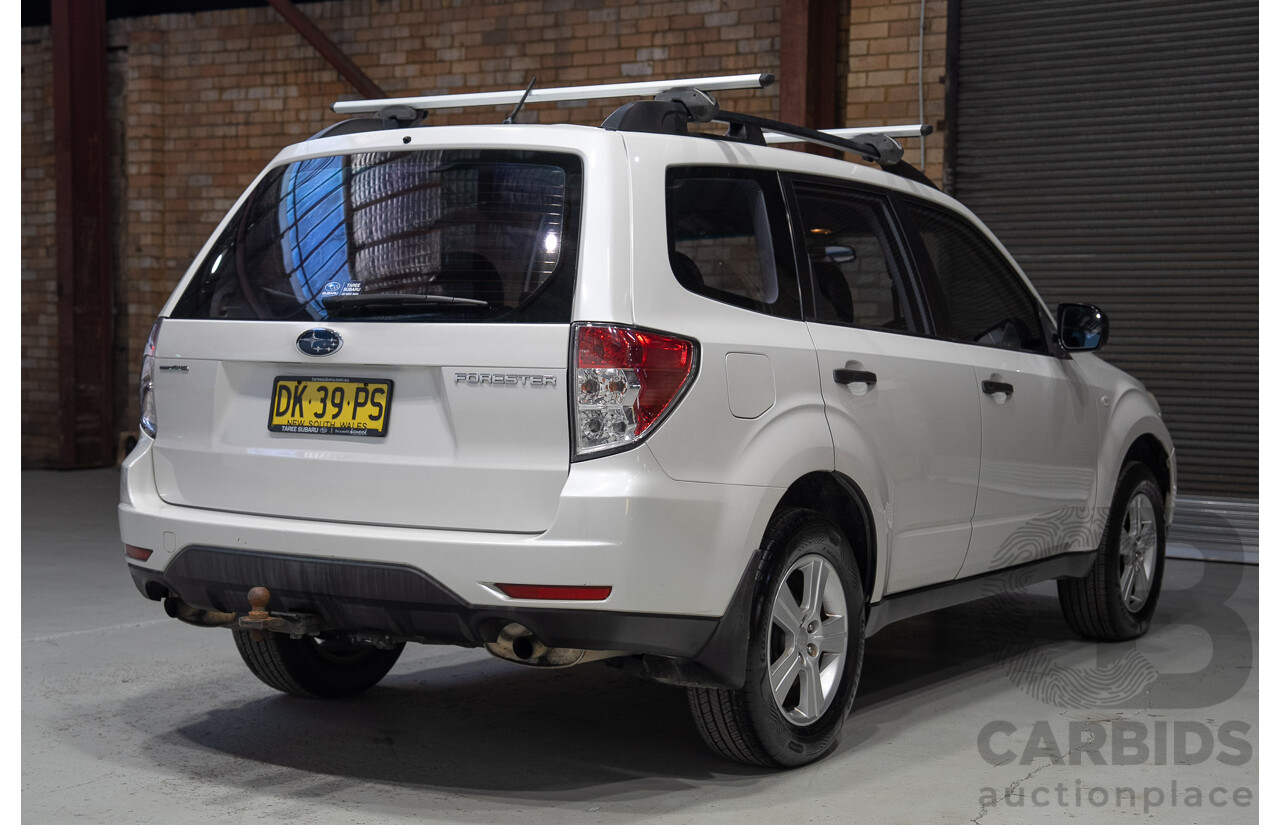 07/2012 Subaru Forester X (AWD) MY12 4d Wagon White 2.5L