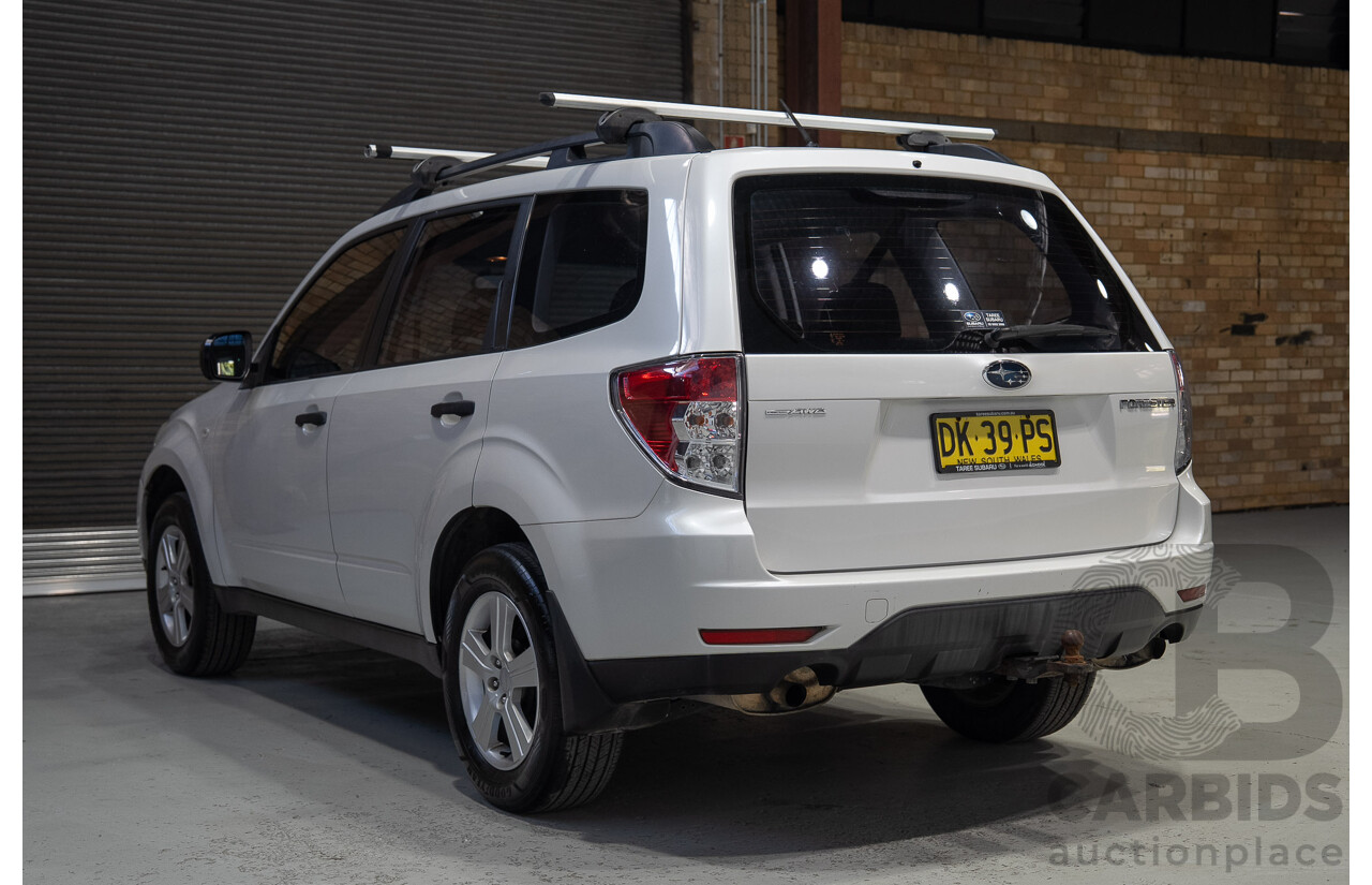07/2012 Subaru Forester X (AWD) MY12 4d Wagon White 2.5L
