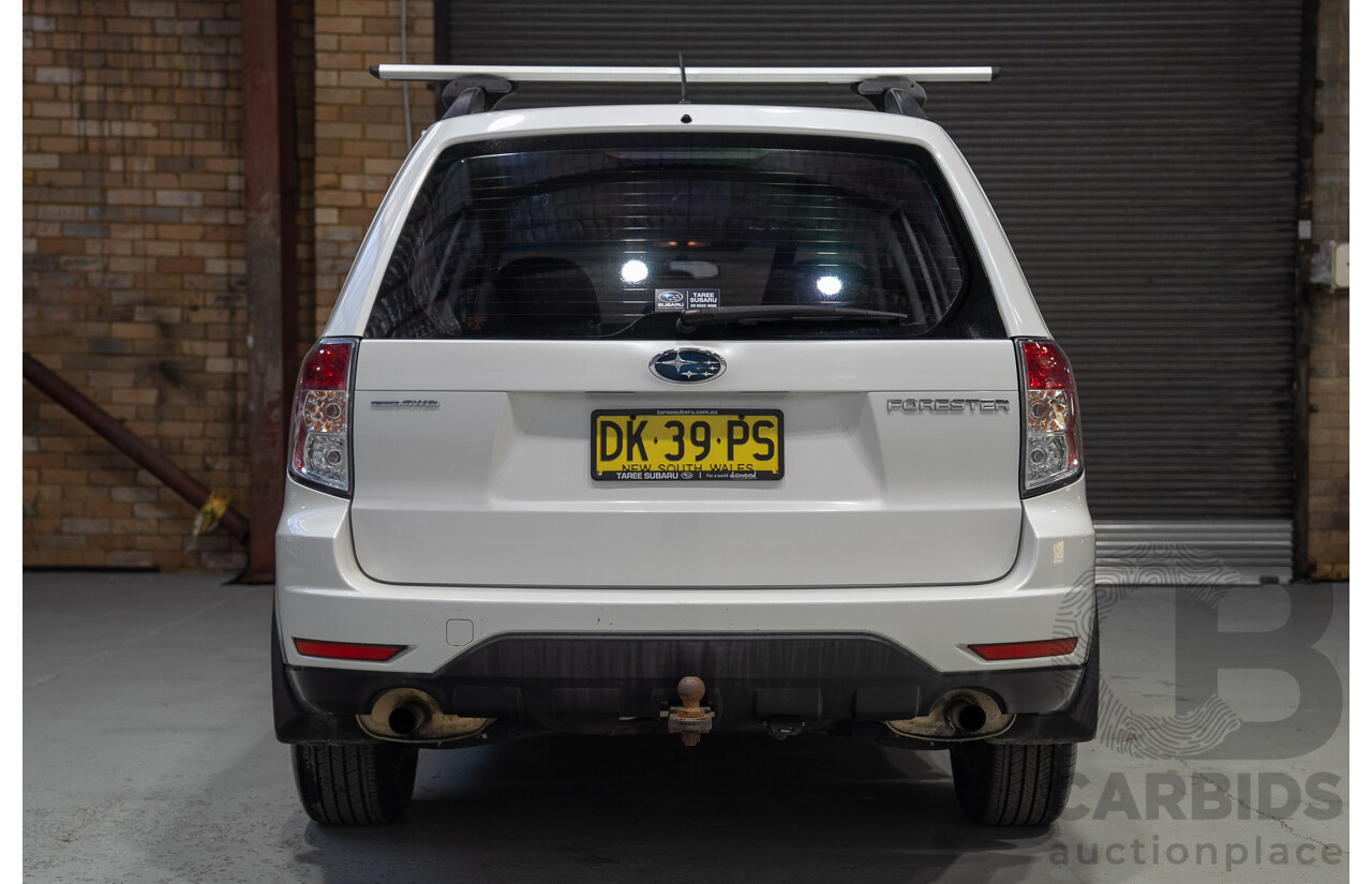 07/2012 Subaru Forester X (AWD) MY12 4d Wagon White 2.5L
