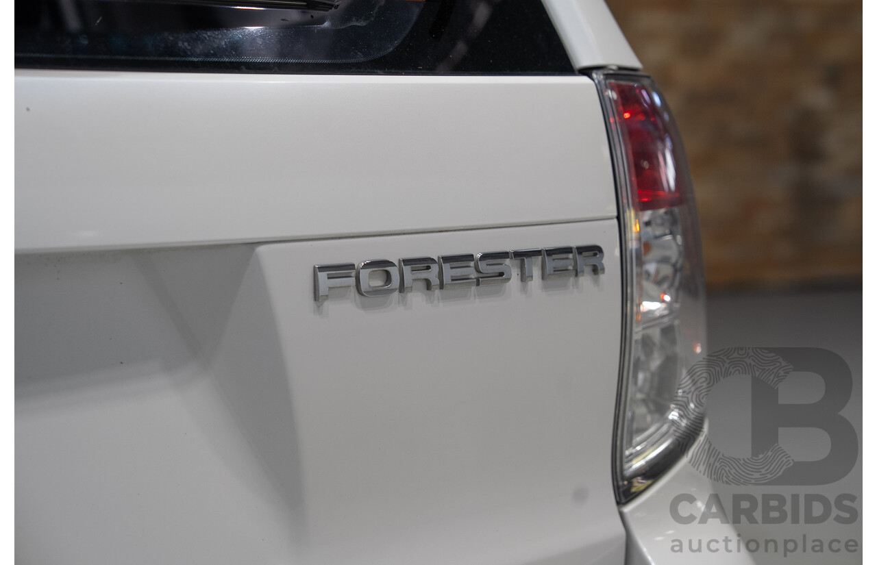 07/2012 Subaru Forester X (AWD) MY12 4d Wagon White 2.5L