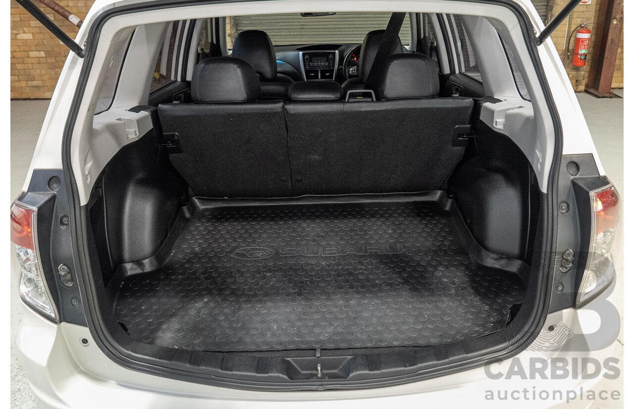 07/2012 Subaru Forester X (AWD) MY12 4d Wagon White 2.5L