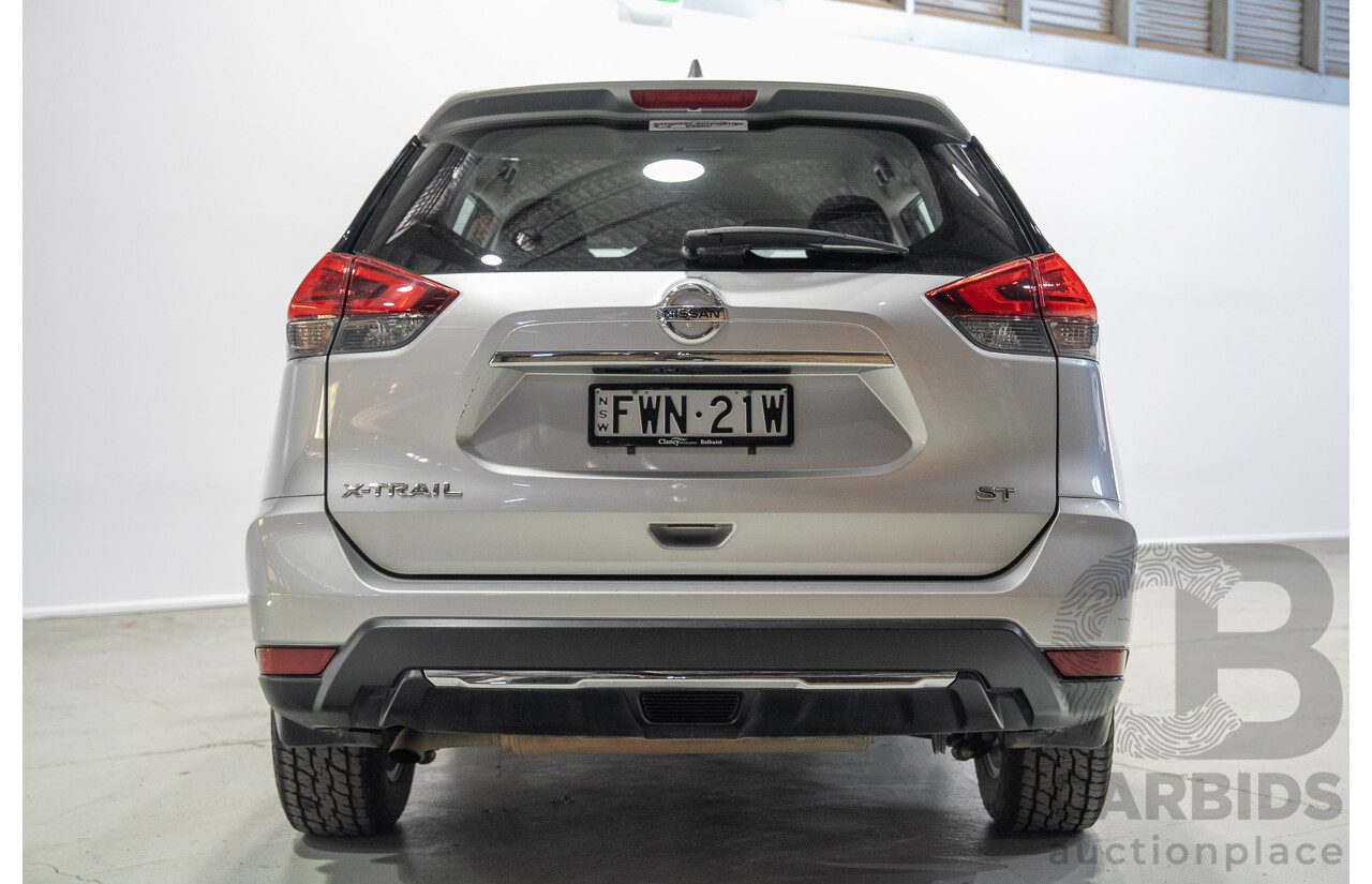 02/2018 Nissan X-Trail ST T32 Series 2 4d Wagon Silver 2.5L