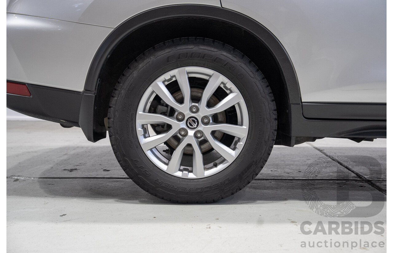 02/2018 Nissan X-Trail ST T32 Series 2 4d Wagon Silver 2.5L
