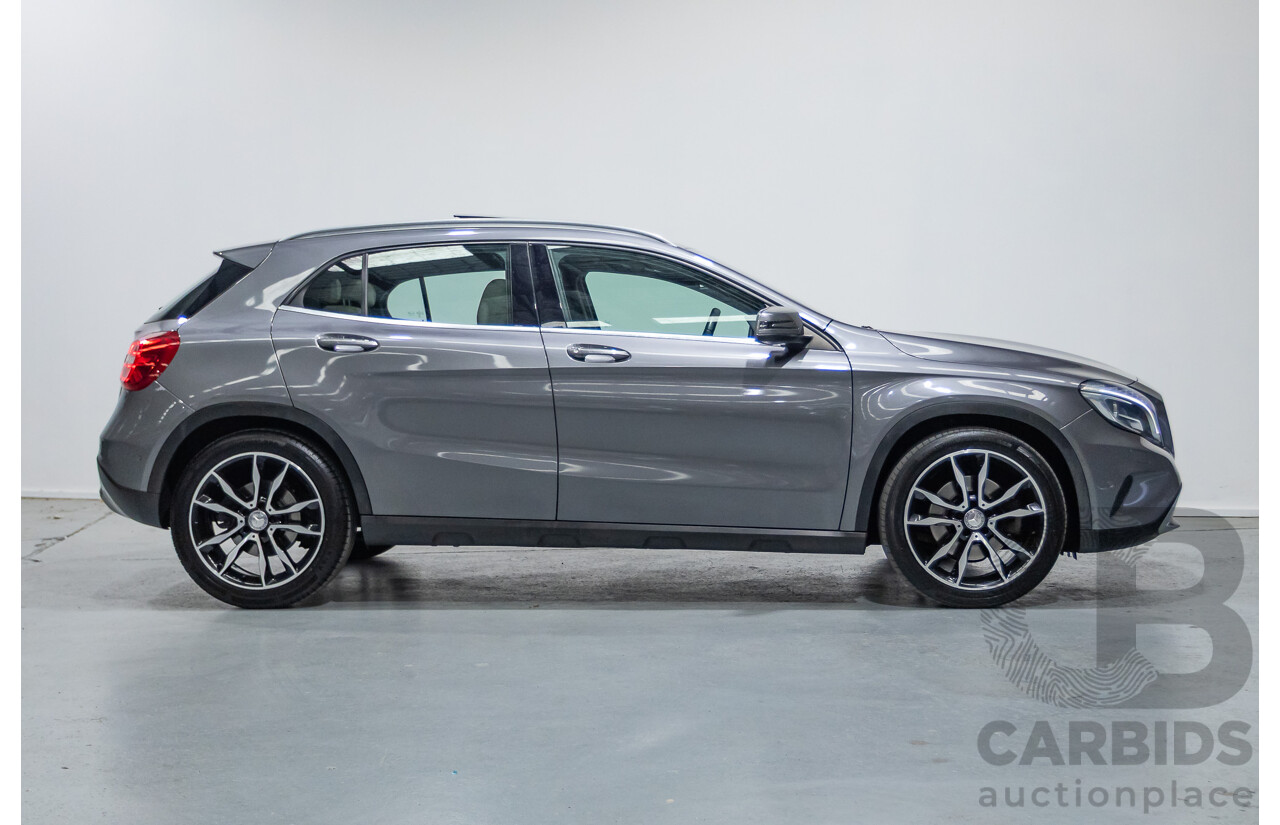 10/2015 Mercedes-Benz GLA 250 4Matic (AWD) X156 MY16 4d Wagon Mountain Grey Metallic Turbo 2.0L