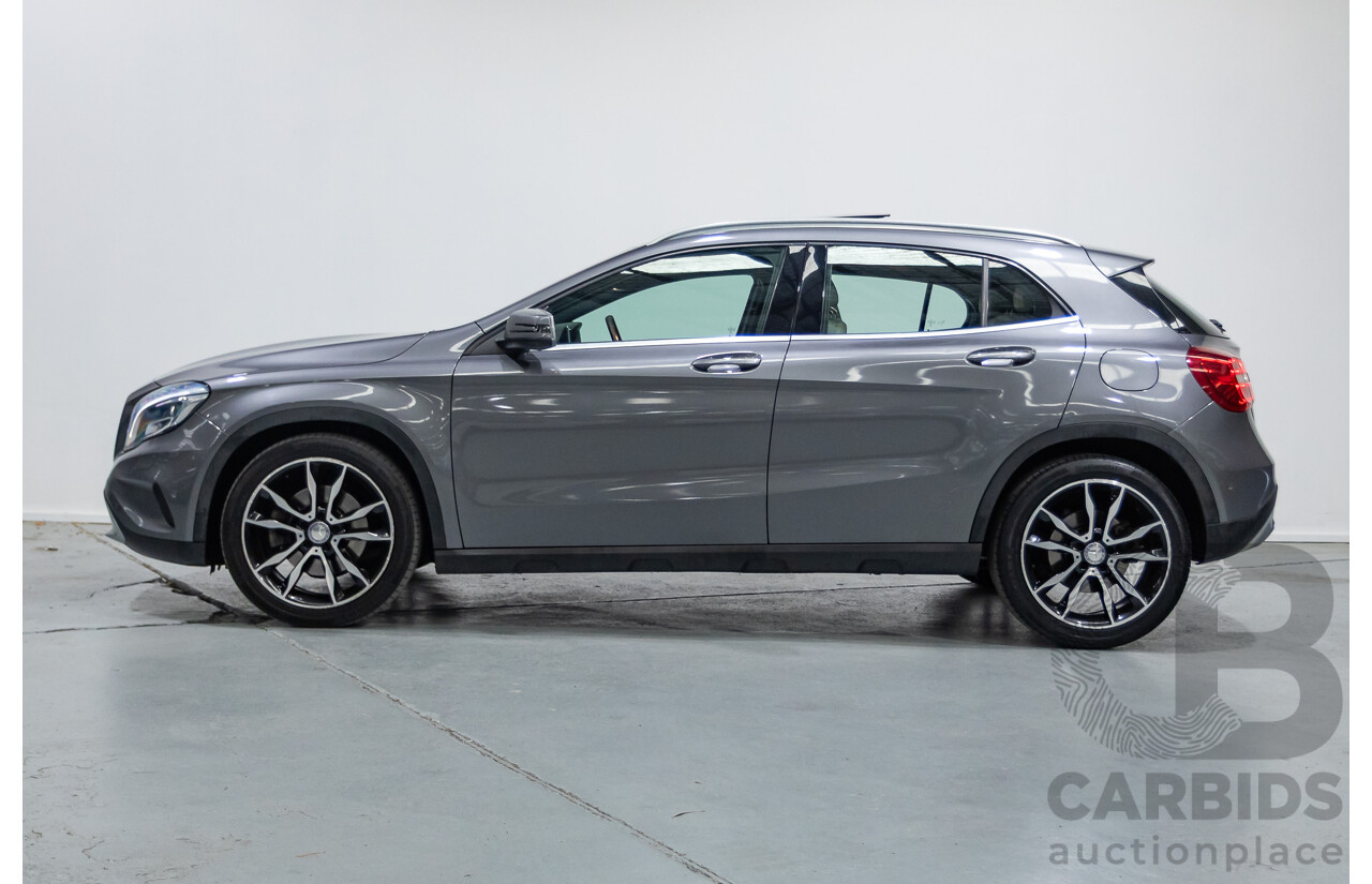 10/2015 Mercedes-Benz GLA 250 4Matic (AWD) X156 MY16 4d Wagon Mountain Grey Metallic Turbo 2.0L