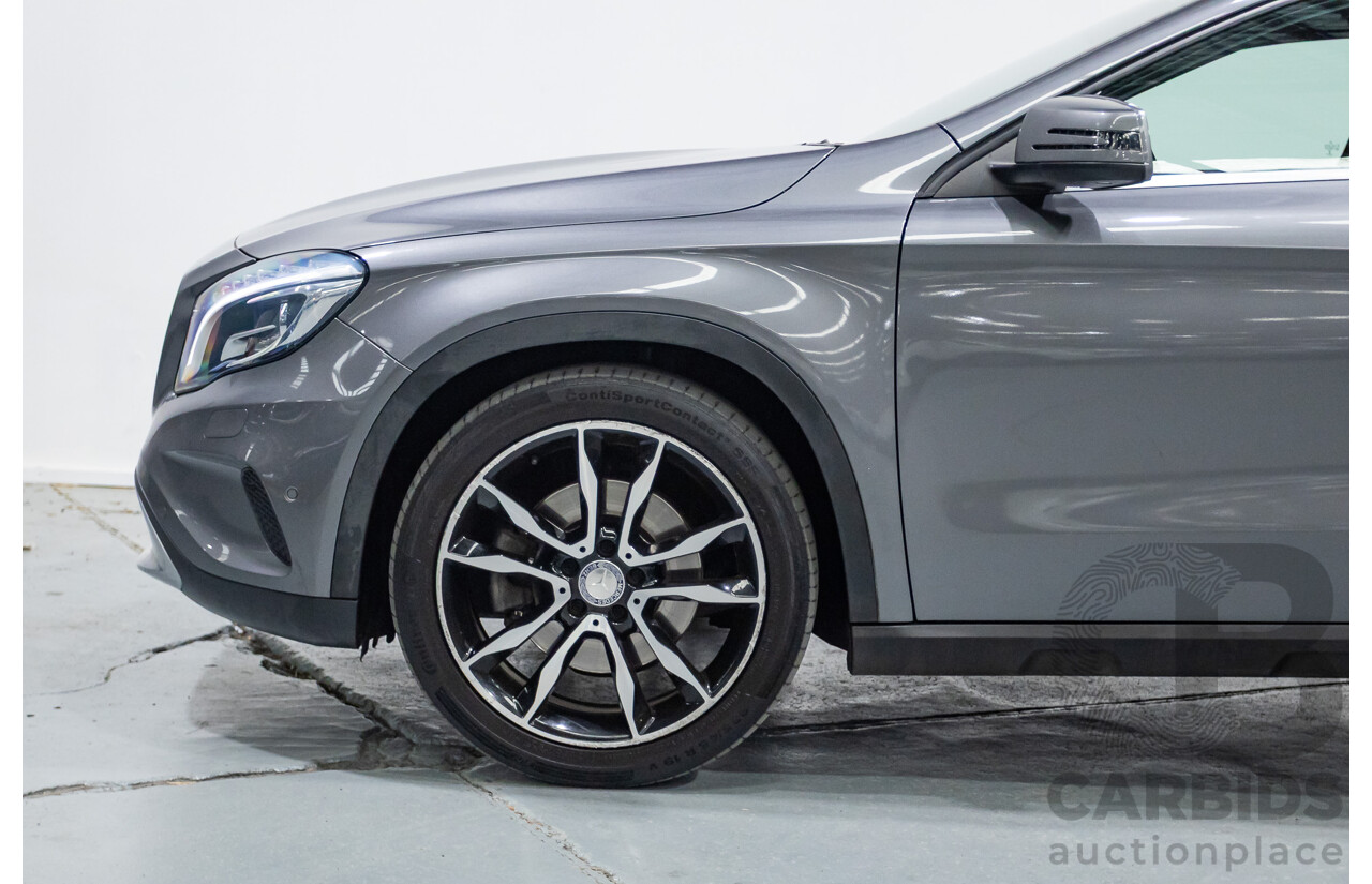 10/2015 Mercedes-Benz GLA 250 4Matic (AWD) X156 MY16 4d Wagon Mountain Grey Metallic Turbo 2.0L