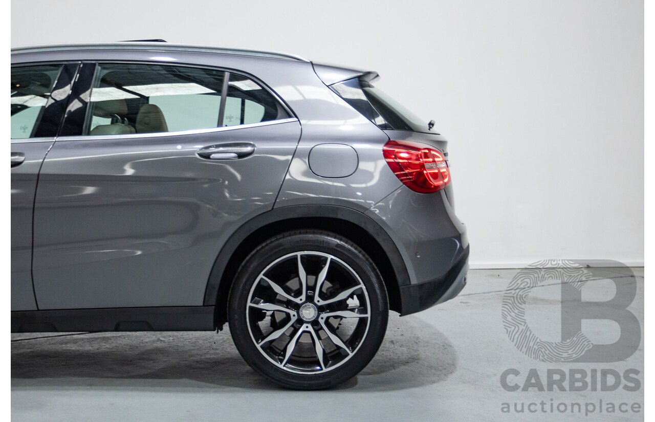 10/2015 Mercedes-Benz GLA 250 4Matic (AWD) X156 MY16 4d Wagon Mountain Grey Metallic Turbo 2.0L