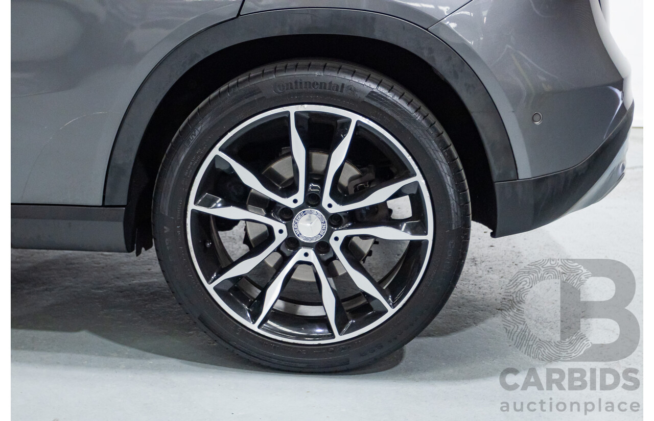 10/2015 Mercedes-Benz GLA 250 4Matic (AWD) X156 MY16 4d Wagon Mountain Grey Metallic Turbo 2.0L
