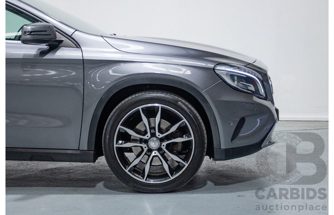 10/2015 Mercedes-Benz GLA 250 4Matic (AWD) X156 MY16 4d Wagon Mountain Grey Metallic Turbo 2.0L