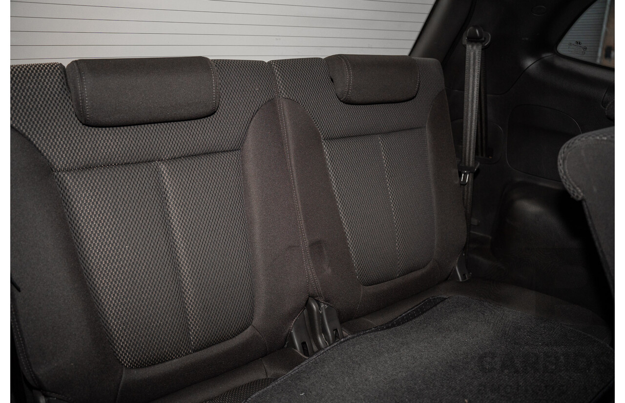 07/2012 Hyundai Santa Fe SLX CRDi (4x4) CM MY12 4d Wagon Black 2.2L 7 Seater