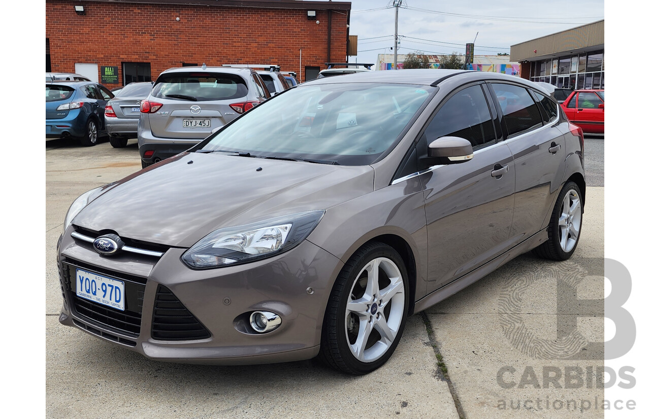 08/2012 Ford Focus Titanium LW 5d Hatchback Grey Turbo Diesel 2.0L
