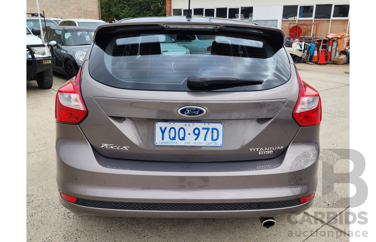 08/2012 Ford Focus Titanium LW 5d Hatchback Grey Turbo Diesel 2.0L