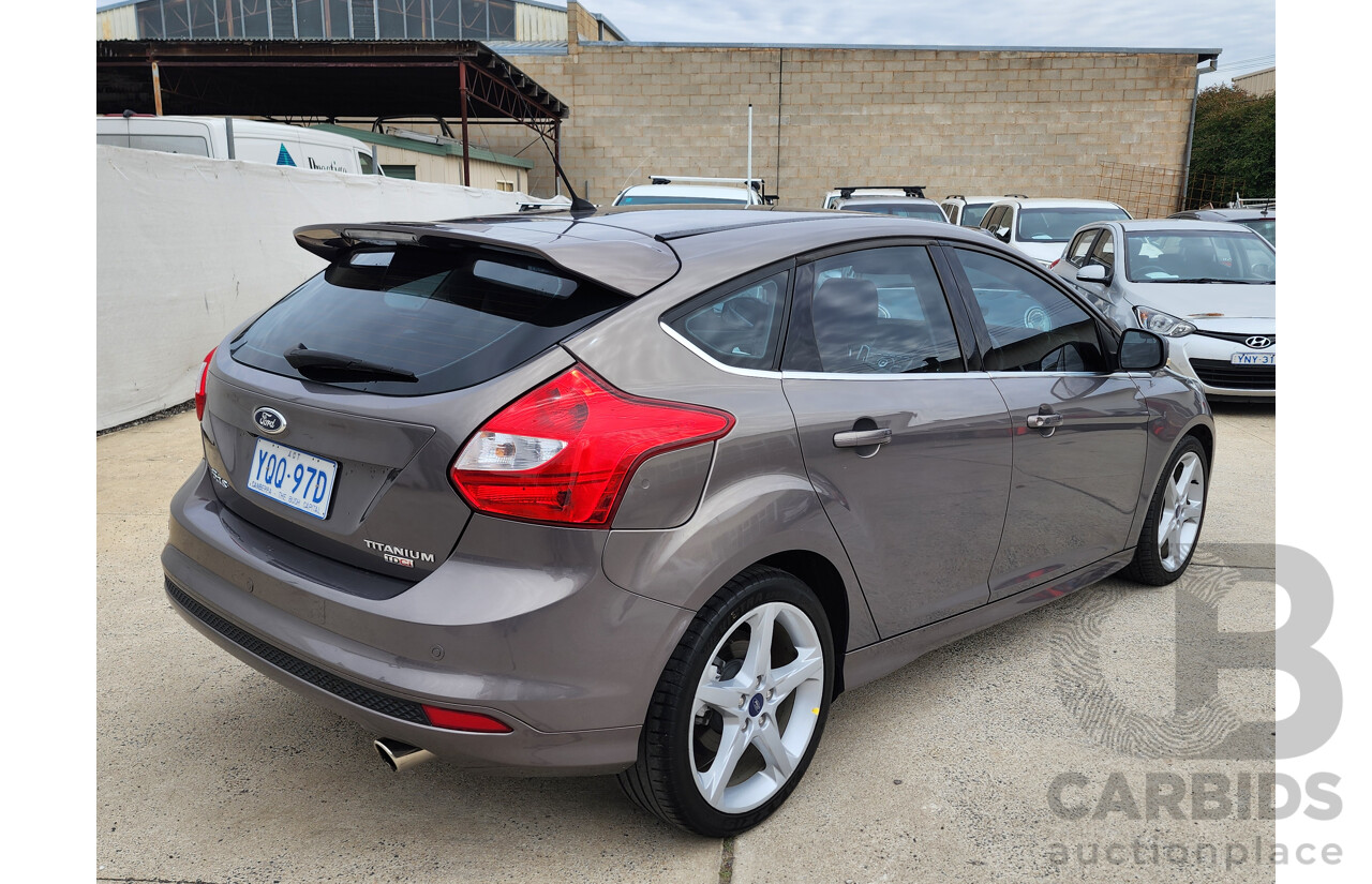 08/2012 Ford Focus Titanium LW 5d Hatchback Grey Turbo Diesel 2.0L