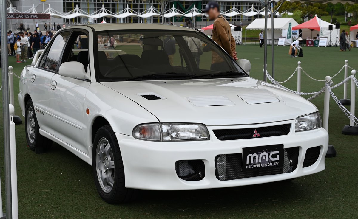1992 Mitsubishi Lancer Evolution I GSR. Photo: Wikimedia Commons.