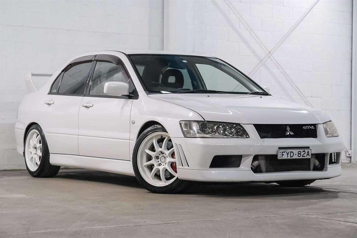 2002 Mitsubishi Lancer Evolution VII. Photo: CARBIDS.