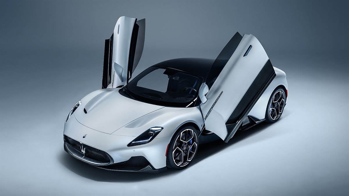 The Maserati MC20 - with the brand's own V6. Photo: Maserati.
