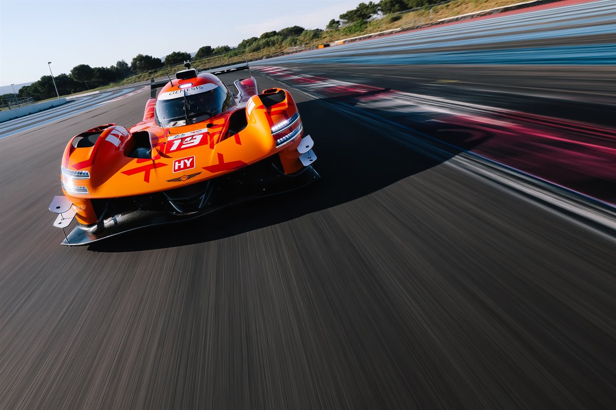 The GMR-001 Hypercar Genesis is using to tackle the World Endurance Championship. Photo: Genesis Australia.