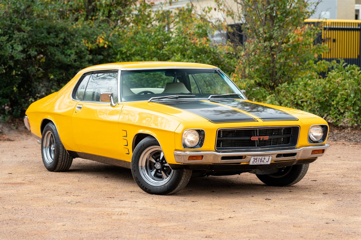 1973 Holden HQ Monaro.