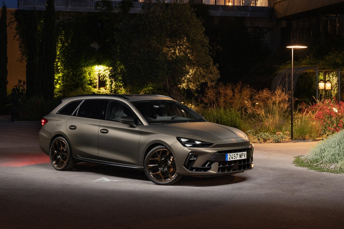 The new CUPRA Leon VZe Sportstourer. Photo: CUPRA Australia.