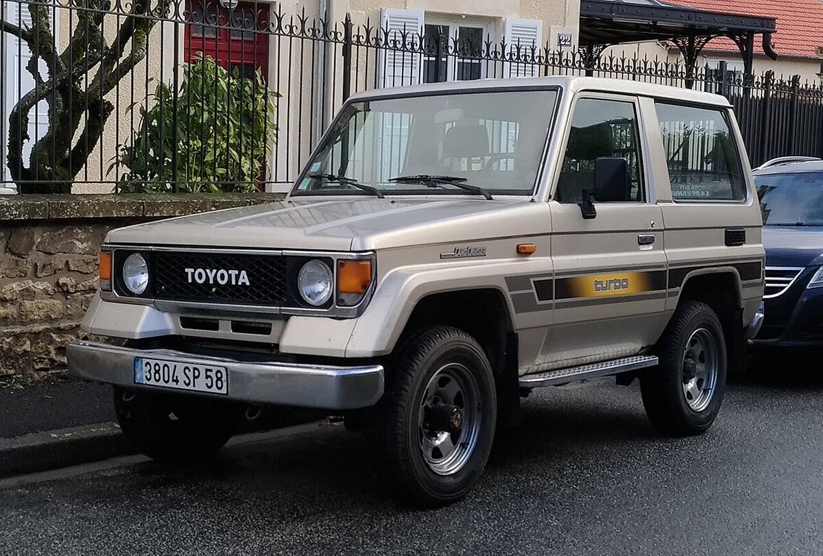 The 1984 Toyota Bunderra - the Prado's predecessor. Photo: Wikimedia Commons.
