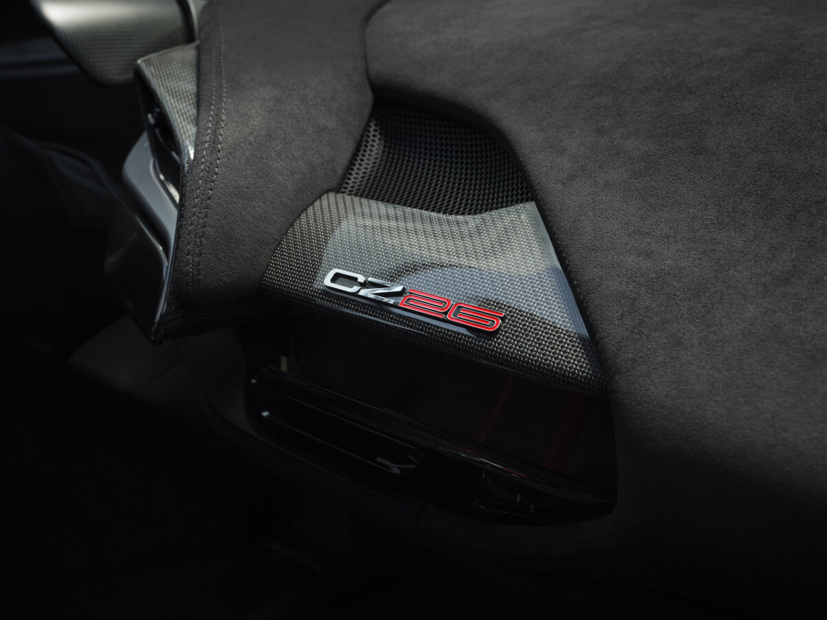 The interior weaves carbon-fibre throughout - real carbon-fibre. Photo: Ferrari.