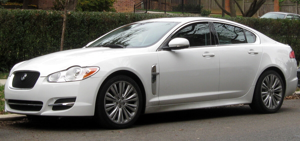 The Jaguar XF. Photo: Wikimedia Commons.
