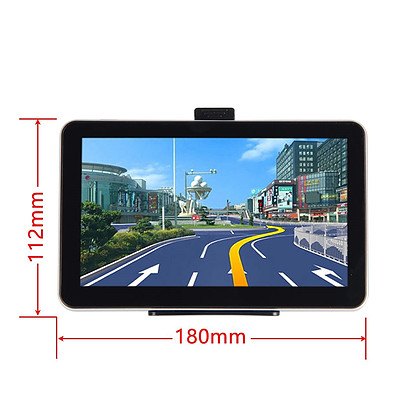7 inch GPS & Wireless Reversing Camera with Night Vision Bluetooth & Australian Maps - Brand New
