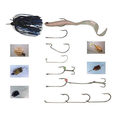 Set of Skirted Microjigs (Includes 15 Lures in Total)