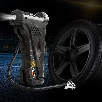 Portable Air Compressor Digital Hawk Cordless Car Pump Tyre Inflator 12V - Brand New - Free Shipping