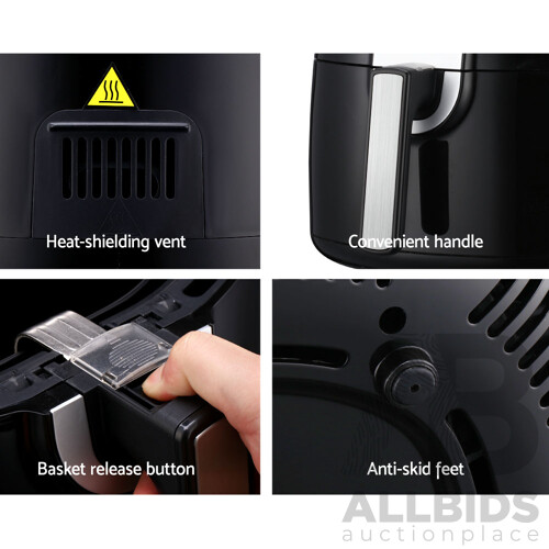 7L Oil Free Air Fryer - Black - Free Shipping - Brand New - Free Shipping