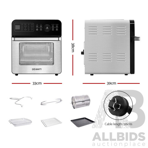 Air Fryer 18L Fryers Oil Free Oven Airfryer Kitchen Cooker Accessories - Brand New - Free Shipping